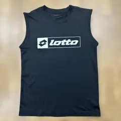 lotto Vネックノースリーブブラック２枚セット