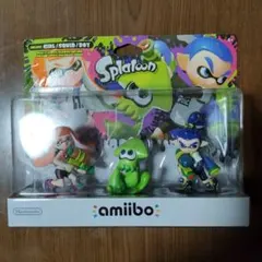 amiiboトリプルセット スプラトゥーン スプラ3 アミーボ スイッチ