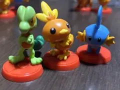 ポケモン チョコエッグ 旅立ちの3匹　 フィギュア　フルタ ホウエン御三家