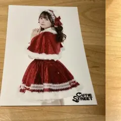CUTIE STREET 梅田みゆ トクポ 生写真 クリスマス衣装