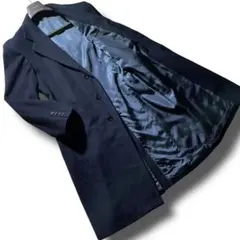 ポロバイラルフローレン 90s ビンテージ チェスターコート ネイビー A6