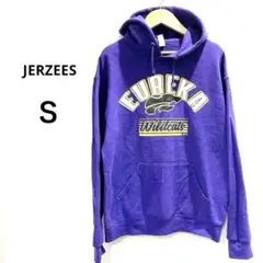 ジャージーズJERZEES パーカー 紫 Ｓ パープル メンズ アメリカのサムネイル