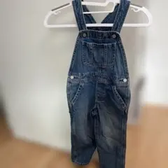 デニム オーバーオール 4ポケット