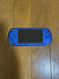 PSP-3000 ブルー本体 ジャンク品／バッテリー欠品／動作未確認