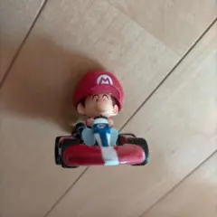 ミニカー　ベビーマリオ プルバックカー カート(レッド) 「マリオカートWii」
