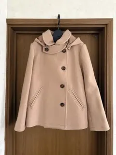 アーバンリサーチドアーズ☆ウール80%ベージュコート