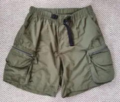 GU ナイロンカーゴショーツ dark green Mサイズ