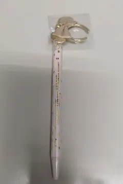 東京ディズニーリゾート ミニーボールペン カチューシャチャーム付き 新品