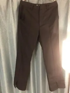 HARE  19aw センタースリットフレアパンツ black