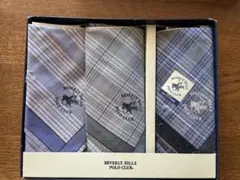BEVERLY HILLS POLO CLUB ハンカチ 3枚セット箱外して発送