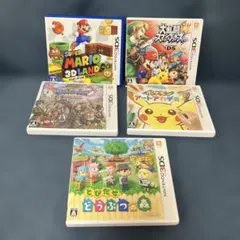 ニンテンドー3DSソフト 5本セット