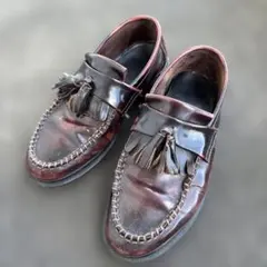 【Dr. Martens】ADRIAN タッセルローファー　チェリーレッド