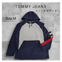 【トミージーンズ】パーカー プルオーバー М フリースパーカー