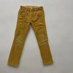 ベージュ コーデュロイ キッズパンツ 120cm