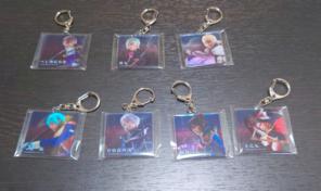 映画刀剣乱舞黎明　スカイツリーコラボアクリルキーホルダー7個セット