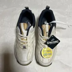 SPALDING テニス用スニーカー ホワイト/ネイビーのサムネイル
