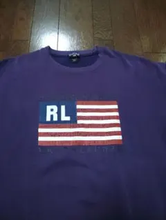 POLO JEANS CO.　RALPH LAUREN　スウェット　XL　星条旗