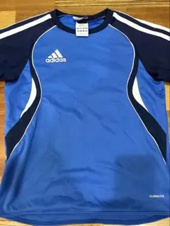 adidas Tシャツ　130㎝　キッズ　青