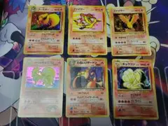 旧裏ポケカ 6枚セット　わるいリザードン、ANAファイヤー他