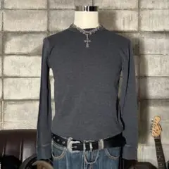 GAP サーマル　ワッフル生地　ロンT ストリート　C-BOY ギャップ