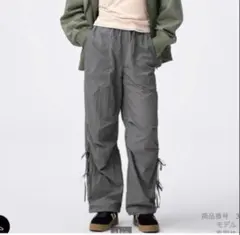 GU テックプルオンパンツ　グレー　Lサイズ
