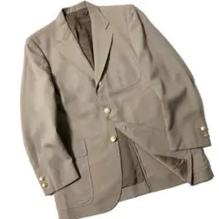 【美品】ケント　テーラードジャケット　ブレザー　金ボタン　ウール　日本製　A5