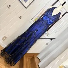 NO.3-156 JEAN MACLEANロングドレス　スパンコール　刺繍キャバ