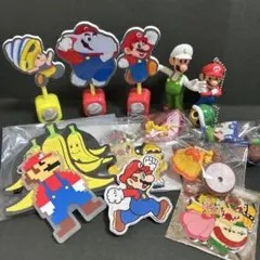 マリオ　まとめ売り　キーホルダー　ラバー　マグネット　クリップ