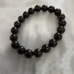 【天然】パワーストーンガーネットブレスレット　10㎜