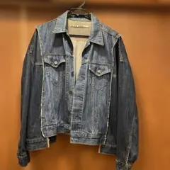 niko and…美品 ハギッテデニムジャケット niko and… デニムジャケット gジャン フロッキーアソートワーク