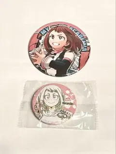 僕のヒーローアカデミア　麗日お茶子　缶バッジ