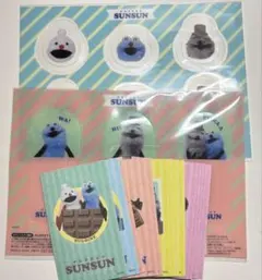 パペットスンスン セブンイレブン ステッカー 14枚セット