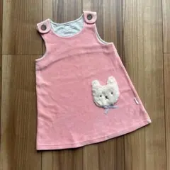 【コンビミニ】ピンク ワンピース 90cm