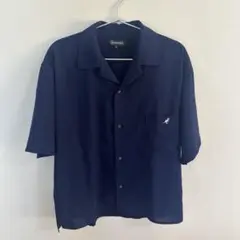 KANGOL ネイビー 半袖シャツ Mサイズのサムネイル
