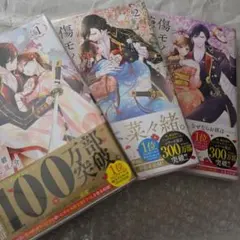 傷モノの花嫁 1～3巻