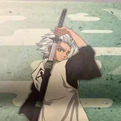 BLEACH 日番谷冬獅郎 掛け軸風タペストリー