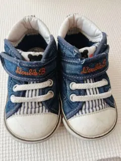 ミキハウス　ダブルビー　スニーカー　13.5cm 日本製