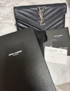 SAINT LAURENT チェーンウォレット ショルダーバッグ ブラック