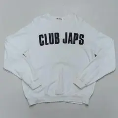 CLUB JAPS 90's ビッグロゴ プリント スウェット