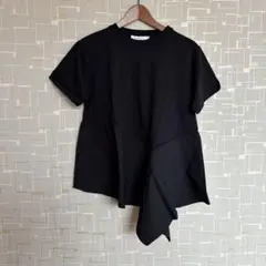 【新品/タグ付】AMERICAN HOLIC ブラック 半袖 カットソー