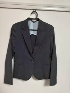 LES MUES HEAT BLOCK ダークグレー テーラードジャケット