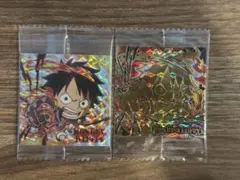 ワンピース ウエハース シール 1弾 ルフィ　SGR 初期　新品　①