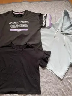 女の子　半袖3枚セット　140