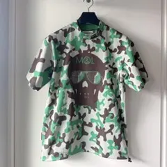 美品 ☆ 木村拓哉さん着用 MARK&LONA モックネックシャツ 白黄 正規品