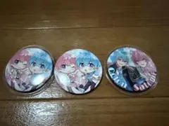 すとぷり 缶バッジ 3個セット‘’ころんくんとさとみくん‘’