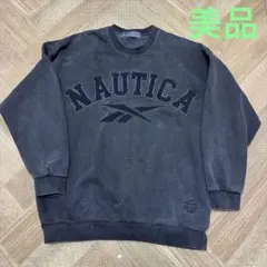 【美品】Nautica Reebok コラボ スウェット グレーのサムネイル