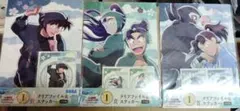 忍たま乱太郎セガラッキーくじ I賞クリアファイル＆ステッカーセット3種セット