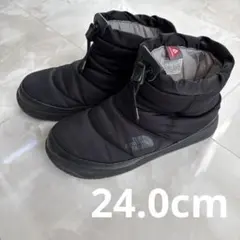 【THE NORTH FACE】ヌプシ ブーティ ブラック 24.0cm