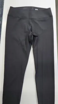 UNIQLO AIRismレディースブラックレギンス Lサイズ