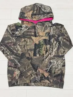 MOSSY OAK 迷彩 カモフラ パーカー ピンク